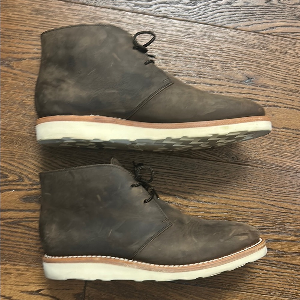 Thursday Boot Company Brown Chukka Boots with Suede Upper